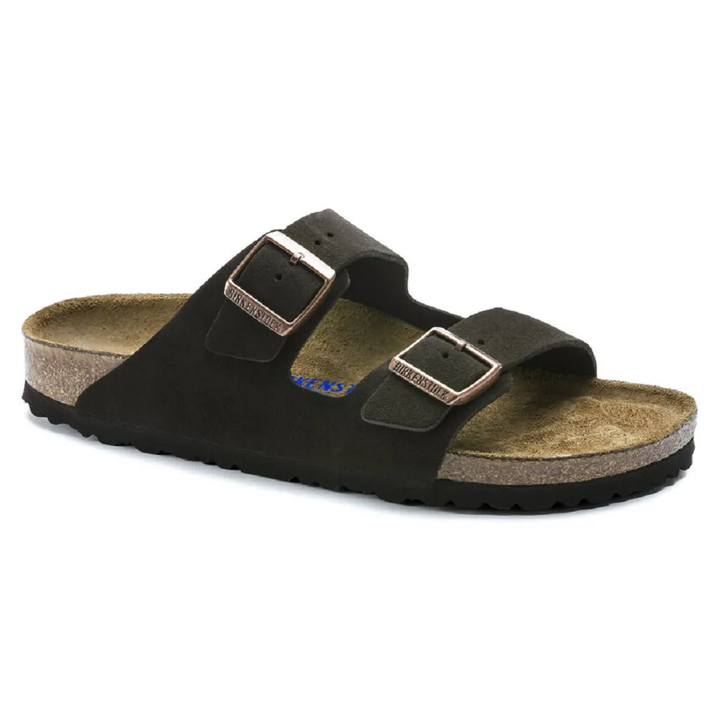 Birkenstock Arizona Soft Footbed Sandal - Suede Leather